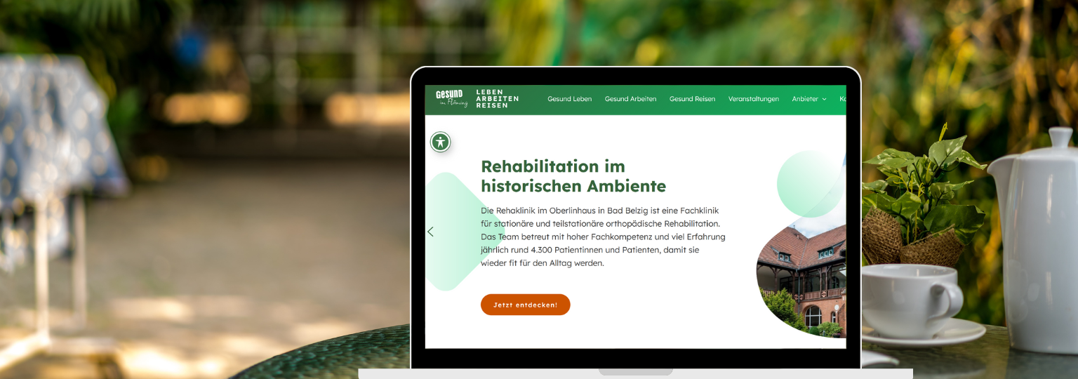 Beitragsbild zu Kur- und Gesundheitsplattform „Gesund im Fläming“: Bad Belzig wird smart und gesund